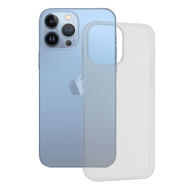 [Užsakomoji prekė] Dėklas skirtas iPhone 13 Pro Max - Techsuit permatomas Silicone - permatomas