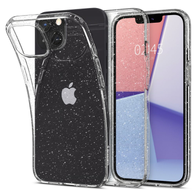 [Užsakomoji prekė] Dėklas skirtas iPhone 13 - Spigen Liquid Crystal Glitter - Skaidrus Blizgučiai 1