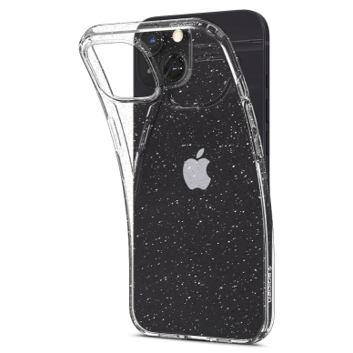 [Užsakomoji prekė] Dėklas skirtas iPhone 13 - Spigen Liquid Crystal Glitter - Skaidrus Blizgučiai 3