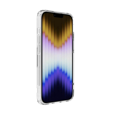 [Užsakomoji prekė] Dėklas skirtas iPhone 14 - Nillkin Nature TPU Pro Case - permatomas 2