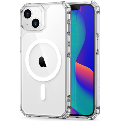 [Užsakomoji prekė] Dėklas skirtas iPhone 14 Plus - ESR Air Armor HaloLock - permatomas