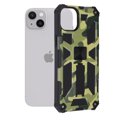 [Užsakomoji prekė] Dėklas skirtas iPhone 14 Plus - Techsuit Blazor Series - Camo Žalias