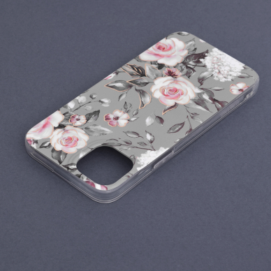 [Užsakomoji prekė] Dėklas skirtas iPhone 14 Plus - Techsuit Marble Series - Bloom of Ruth Pilkas  5