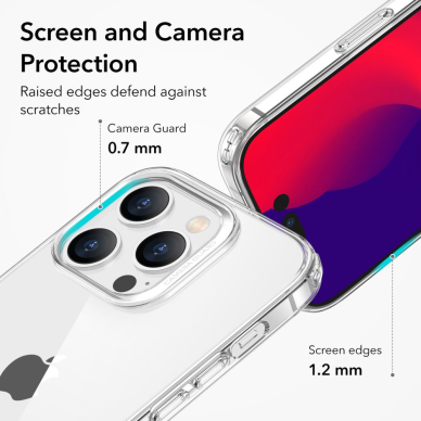 [Užsakomoji prekė] Dėklas skirtas iPhone 14 Pro Max - ESR Project Zero - permatomas  5