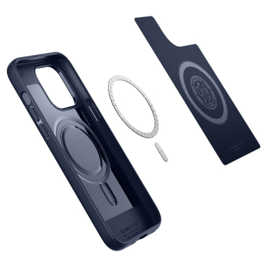 [Užsakomoji prekė] Dėklas skirtas iPhone 14 Pro Max - Spigen Mag Armor - Navy Mėlynas  3