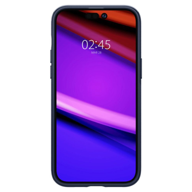 [Užsakomoji prekė] Dėklas skirtas iPhone 14 Pro Max - Spigen Mag Armor - Navy Mėlynas  4