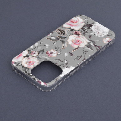 [Užsakomoji prekė] Dėklas skirtas iPhone 14 Pro Max - Techsuit Marble Series - Bloom of Ruth Pilkas  5