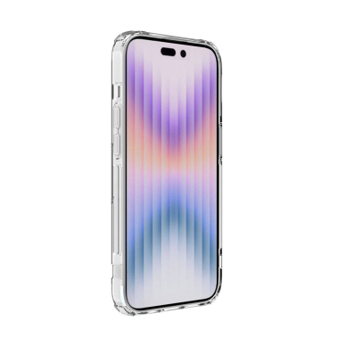 [Užsakomoji prekė] Dėklas skirtas iPhone 14 Pro - Nillkin Nature TPU Pro Case - permatomas  2