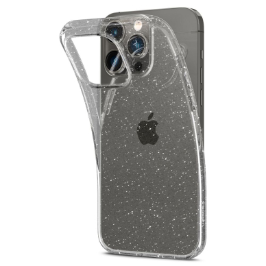 [Užsakomoji prekė] Dėklas skirtas iPhone 14 Pro - Spigen Liquid Crystal Glitter - Skaidrus Blizgučiai 2