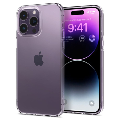 [Užsakomoji prekė] Dėklas skirtas iPhone 14 Pro - Spigen Liquid Crystal - permatomas