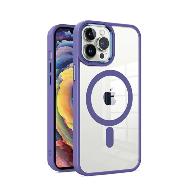 [Užsakomoji prekė] Dėklas skirtas iPhone 14 Pro - Techsuit MagSafe Pro - Violetinis