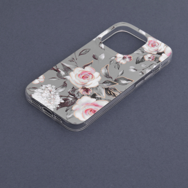 [Užsakomoji prekė] Dėklas skirtas iPhone 14 Pro - Techsuit Marble Series - Bloom of Ruth Pilkas  4