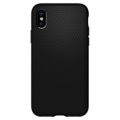 [Užsakomoji prekė] Dėklas skirtas iPhone X / XS - Spigen Liquid Air - Matte Juodas