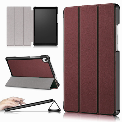 [Užsakomoji prekė] Dėklas skirtas Lenovo Tab M8 TB-8505X - Techsuit FoldPro - Bordo 1