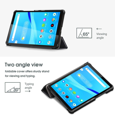 [Užsakomoji prekė] Dėklas skirtas Lenovo Tab M8 TB-8505X - Techsuit FoldPro - Juodas 6