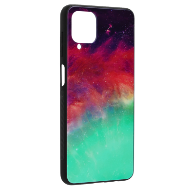 [Užsakomoji prekė] Dėklas skirtas Samsung Galaxy A12 / A12 Nacho - Techsuit Glaze Series - Fiery Ocean  1