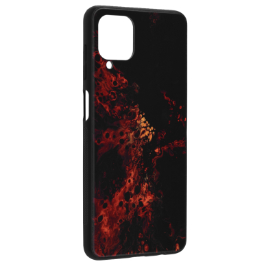 [Užsakomoji prekė] Dėklas skirtas Samsung Galaxy A12 / A12 Nacho - Techsuit Glaze Series - Raudonas Nebula  1