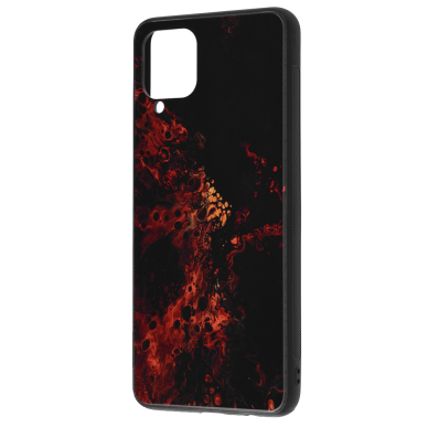 [Užsakomoji prekė] Dėklas skirtas Samsung Galaxy A12 / A12 Nacho - Techsuit Glaze Series - Raudonas Nebula  3