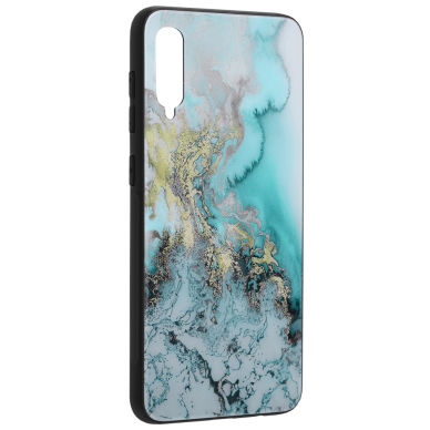 [Užsakomoji prekė] Dėklas skirtas Samsung Galaxy A30s / A50 / A50s - Techsuit Glaze Series - Mėlynas Ocean  1