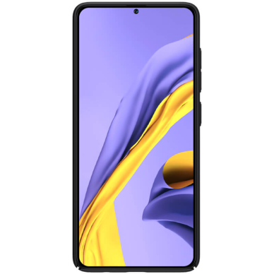 [Užsakomoji prekė] Dėklas skirtas Samsung Galaxy A51 4G - Nillkin Super Frosted Shield - Juodas  3