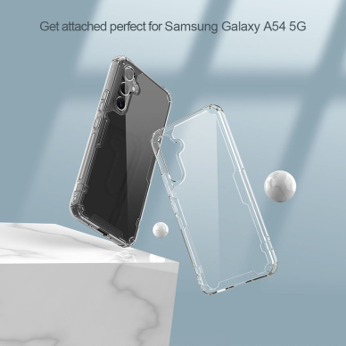 [Užsakomoji prekė] Dėklas skirtas Samsung Galaxy A54 - Nillkin Nature TPU PRO Case - permatomas  6