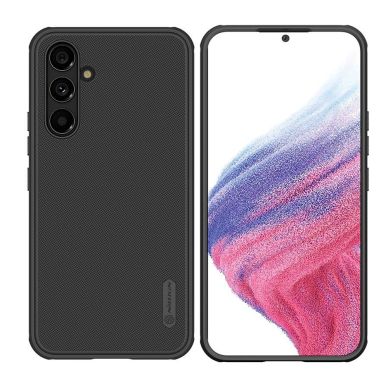 [Užsakomoji prekė] Dėklas skirtas Samsung Galaxy A54 - Nillkin Super Frosted Shield - Juodas