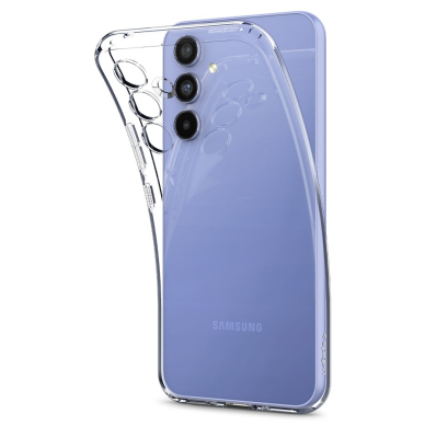 [Užsakomoji prekė] Dėklas skirtas Samsung Galaxy A54 - Spigen Liquid Crystal - permatomas  5