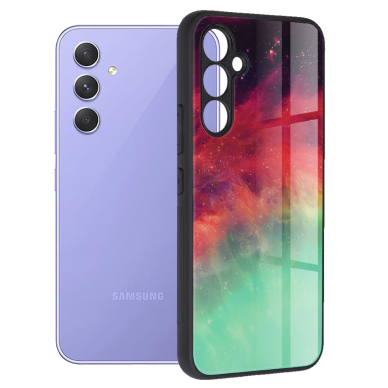 [Užsakomoji prekė] Dėklas skirtas Samsung Galaxy A54 - Techsuit Glaze Series - Fiery Ocean