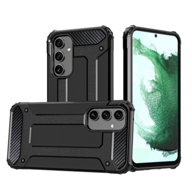 [Užsakomoji prekė] Dėklas skirtas Samsung Galaxy A54 - Techsuit Hybrid Armor - Juodas