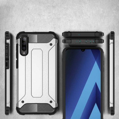 [Užsakomoji prekė] Dėklas skirtas Samsung Galaxy A70 / A70s - Techsuit Hybrid Armor - Juodas 1