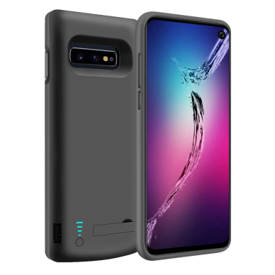 [Užsakomoji prekė] Dėklas skirtas Samsung Galaxy S10e cu Baterie de 5000mAh - Techsuit Power Pro - Juodas