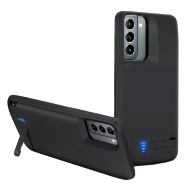 [Užsakomoji prekė] Dėklas skirtas Samsung Galaxy S21 FE 5G cu Baterie de 5000mAh - Techsuit Power Pro - Juodas  1