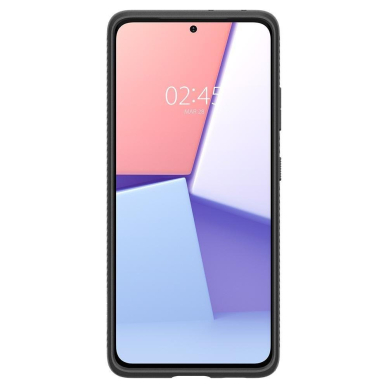 [Užsakomoji prekė] Dėklas skirtas Samsung Galaxy S21 Ultra 5G - Spigen Liquid Air - Matte Juodas  2