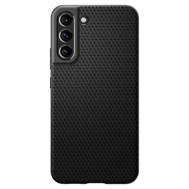 [Užsakomoji prekė] Dėklas skirtas Samsung Galaxy S22 5G - Spigen Liquid Air - Matte Juodas  1