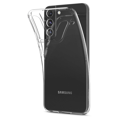 [Užsakomoji prekė] Dėklas skirtas Samsung Galaxy S22 5G - Spigen Liquid Crystal - permatomas  2