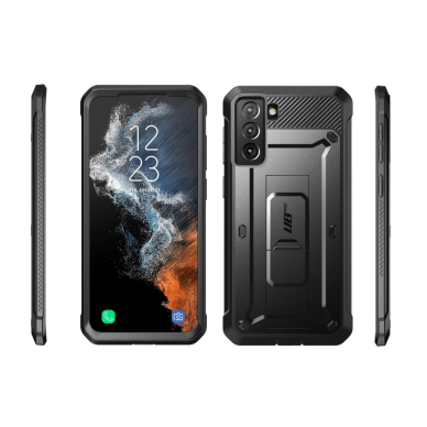 [Užsakomoji prekė] Dėklas skirtas Samsung Galaxy S22 5G - Supcase Unicorn Beetle Pro - Juodas  6