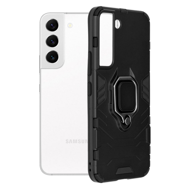 Akcija! Dėklas skirtas Samsung Galaxy S22 5G - Techsuit Silicone Shield - Juodas