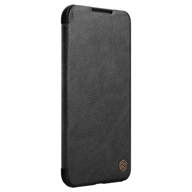 [Užsakomoji prekė] Dėklas skirtas Samsung Galaxy S22 Plus 5G - Nillkin QIN Leather Pro Case - Juodas  4