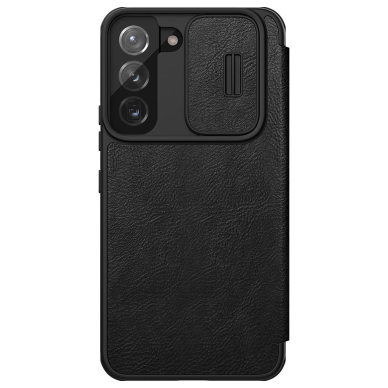 [Užsakomoji prekė] Dėklas skirtas Samsung Galaxy S22 Plus 5G - Nillkin QIN Leather Pro Case - Juodas