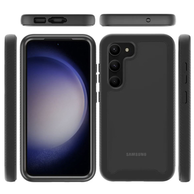 [Užsakomoji prekė] Dėklas skirtas Samsung Galaxy S23 + Folie - Techsuit Defense360 Pro - Juodas  1