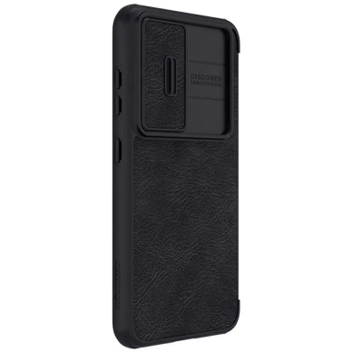 [Užsakomoji prekė] Dėklas skirtas Samsung Galaxy S23 Plus - Nillkin QIN Leather Pro Case - Juodas GIJ593 5