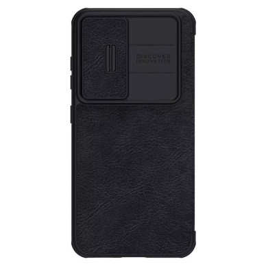 [Užsakomoji prekė] Dėklas skirtas Samsung Galaxy S23 Plus - Nillkin QIN Leather Pro Case - Juodas GIJ593