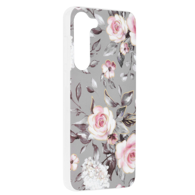 [Užsakomoji prekė] Dėklas skirtas Samsung Galaxy S23 Plus - Techsuit Marble Series - Bloom of Ruth Pilkas  1