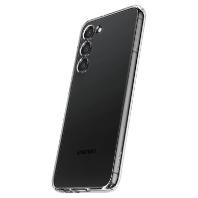 [Užsakomoji prekė] Dėklas skirtas Samsung Galaxy S23 - Spigen Liquid Crystal - permatomas  4