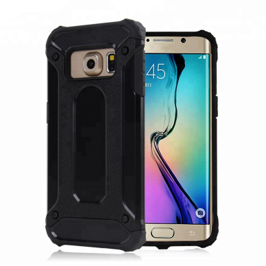 [Užsakomoji prekė] Dėklas skirtas Samsung Galaxy S6 G920 - Techsuit Hybrid Armor - Juodas