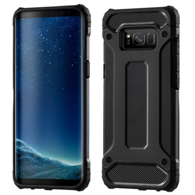 [Užsakomoji prekė] Dėklas skirtas Samsung Galaxy S8 Plus - Techsuit Hybrid Armor - Juodas