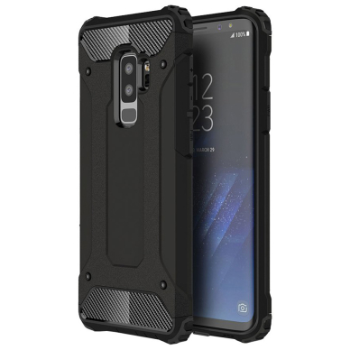 [Užsakomoji prekė] Dėklas skirtas Samsung Galaxy S9 Plus - Techsuit Hybrid Armor - Juodas