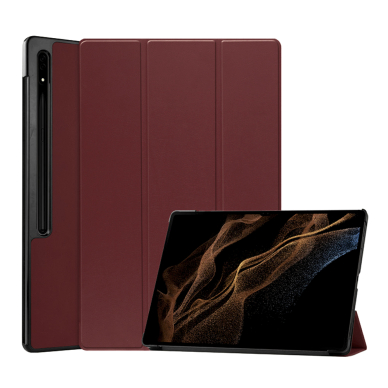 [Užsakomoji prekė] Dėklas skirtas Samsung Galaxy Tab S8 Ultra - Techsuit FoldPro - Bordo