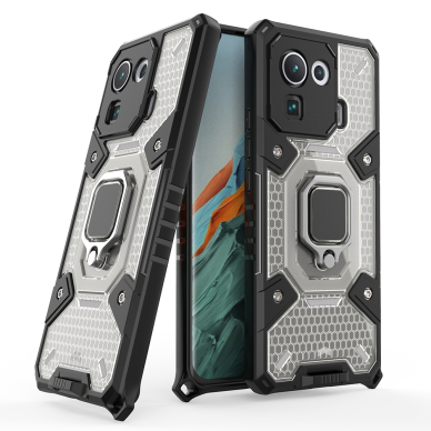 [Užsakomoji prekė] Dėklas skirtas Xiaomi Mi 11 Pro - Techsuit Honeycomb Armor - Juodas