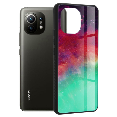 [Užsakomoji prekė] Dėklas skirtas Xiaomi Mi 11 - Techsuit Glaze Series - Fiery Ocean